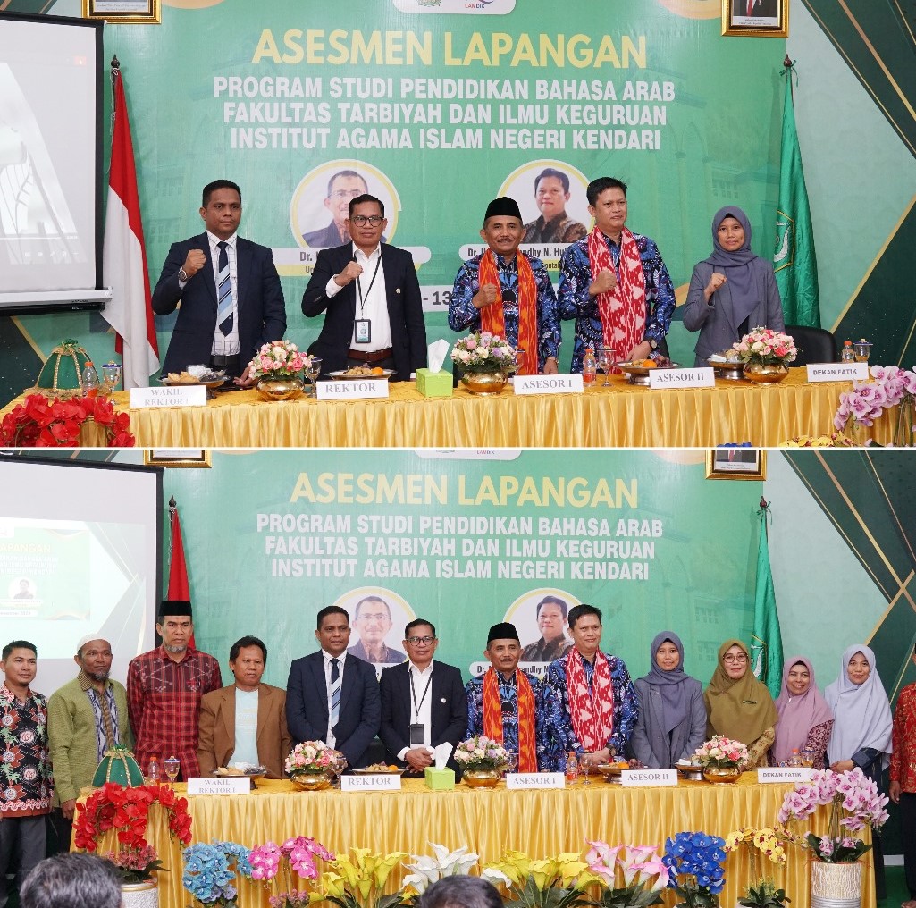 Prodi Pendidikan Bahasa Arab IAIN Kendari Jalani Asesmen Lapangan