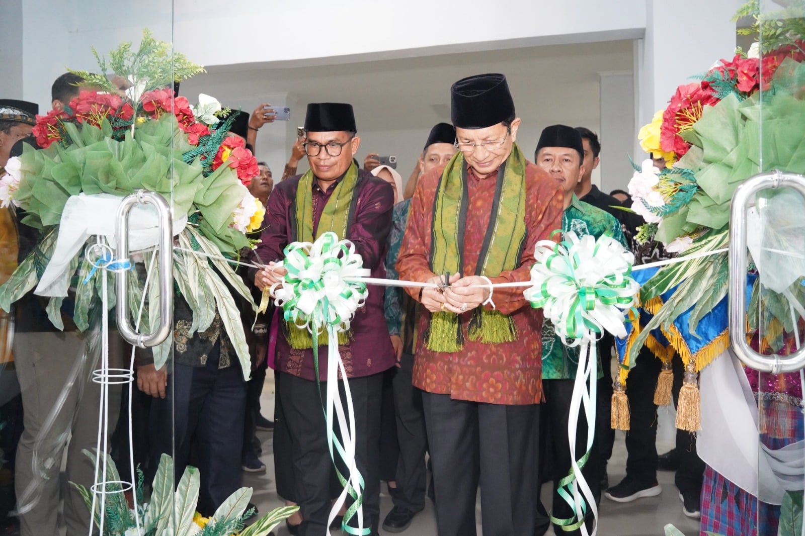 Menteri Agama Resmikan Gedung Laboratorium Multimedia dan Beri Pembinaan Integritas ASN IAIN Kendari