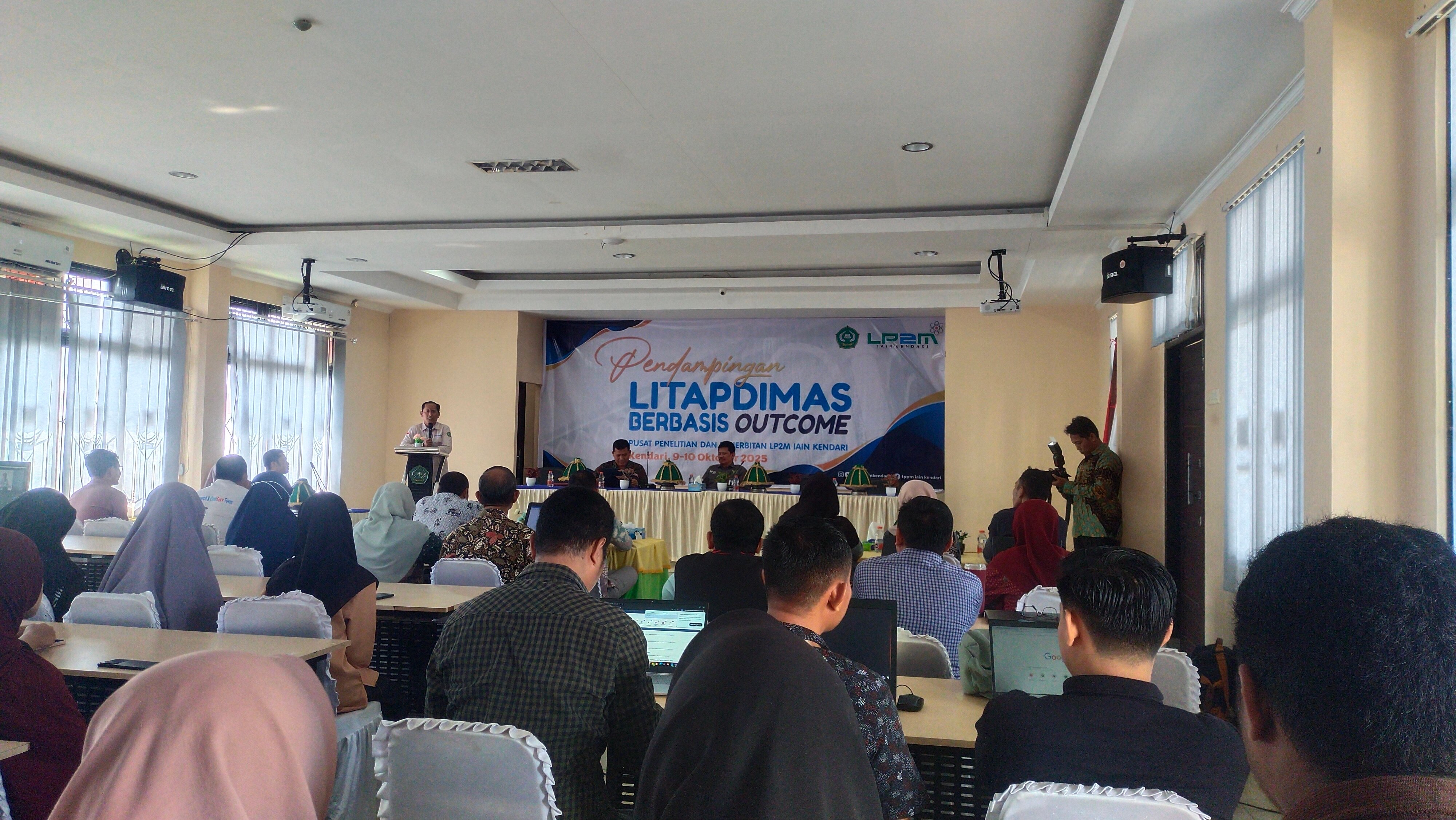 LPPM IAIN Kendari Gelar Pendampingan Litapdimas Berbasis Outcome