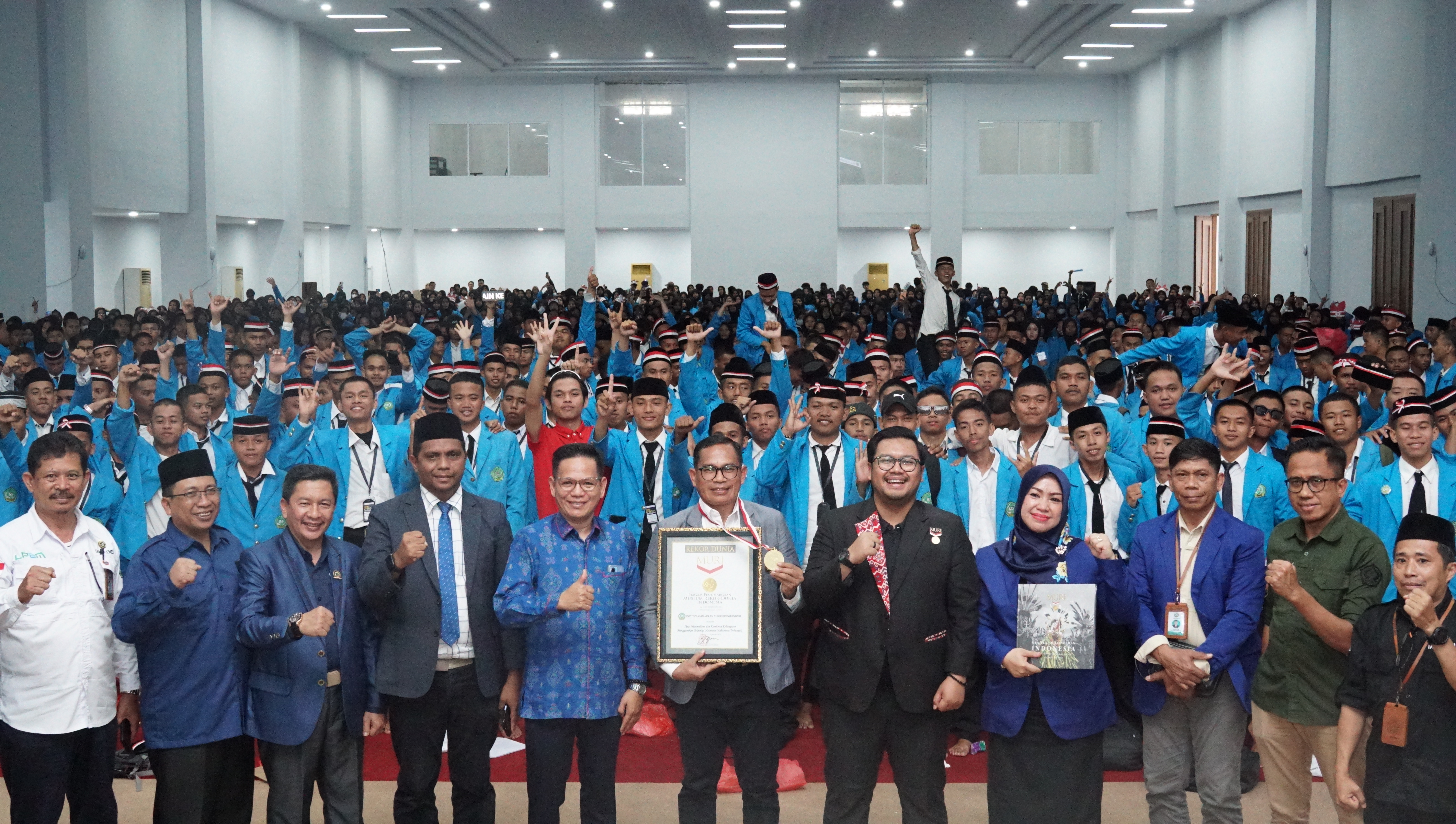 Rektor IAIN Kendari Resmi Kukuhkan 1.566 Mahasiswa Baru Tahun 2024