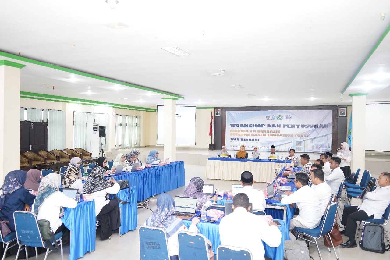 Dorong Relevansi Kurikulum dan Outcome Lulusan, LPM IAIN Kendari Gelar Workshop OBE