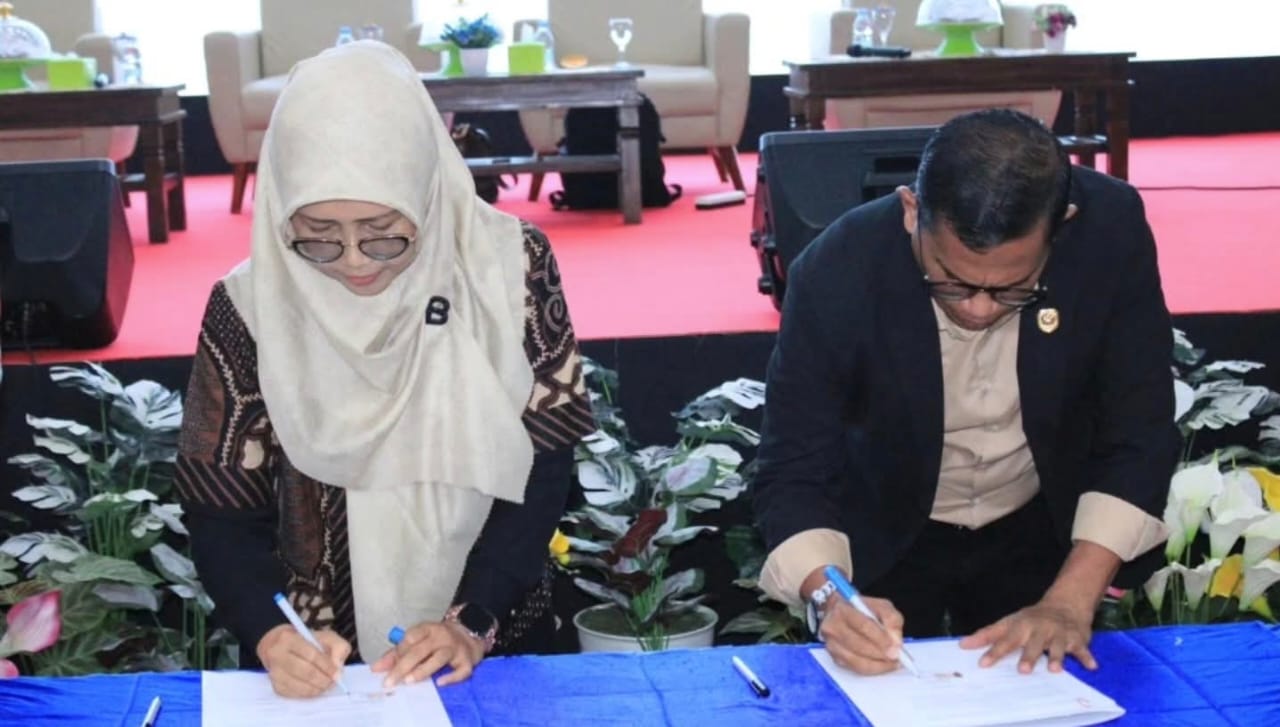 Rektor IAIN Kendari dan Rektor UIN Ponorogo Teken MoU, Perkuat Tridharma Perguruan Tinggi