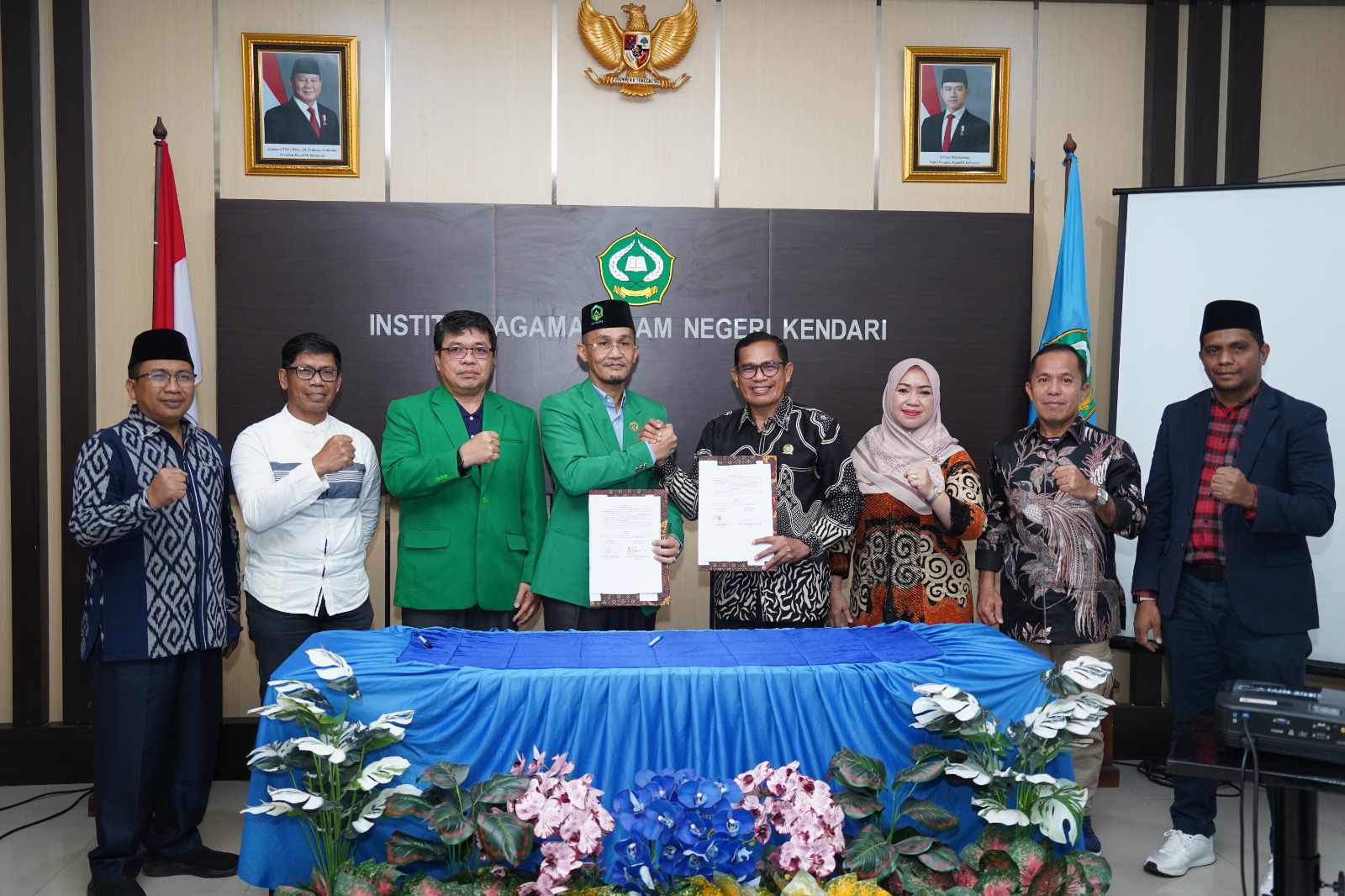 IAIN Kendari dan UIN Palopo Teken MoU, Komitmen Bersama Tingkatkan Kualitas Tridharma