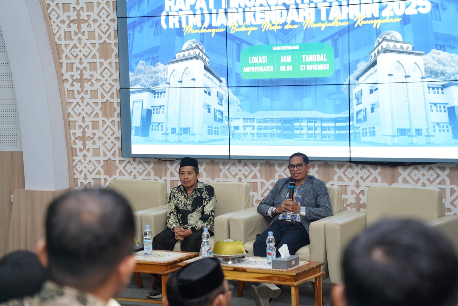 LPM IAIN Kendari Gelar Rapat Tinjauan Manajemen, Rektor Tekankan Pentingnya Komitmen Perbaikan Mutu