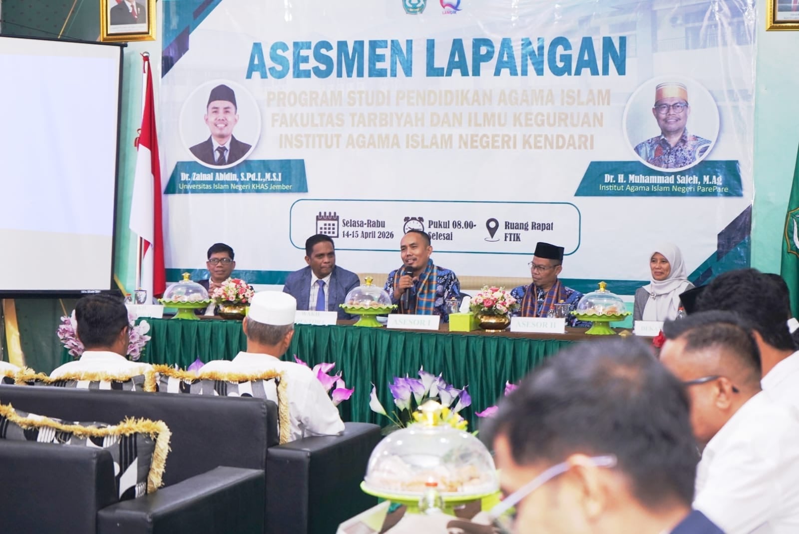 Prodi PAI IAIN Kendari Jalani Asesmen Lapangan, Pertahankan Akreditasi Unggul