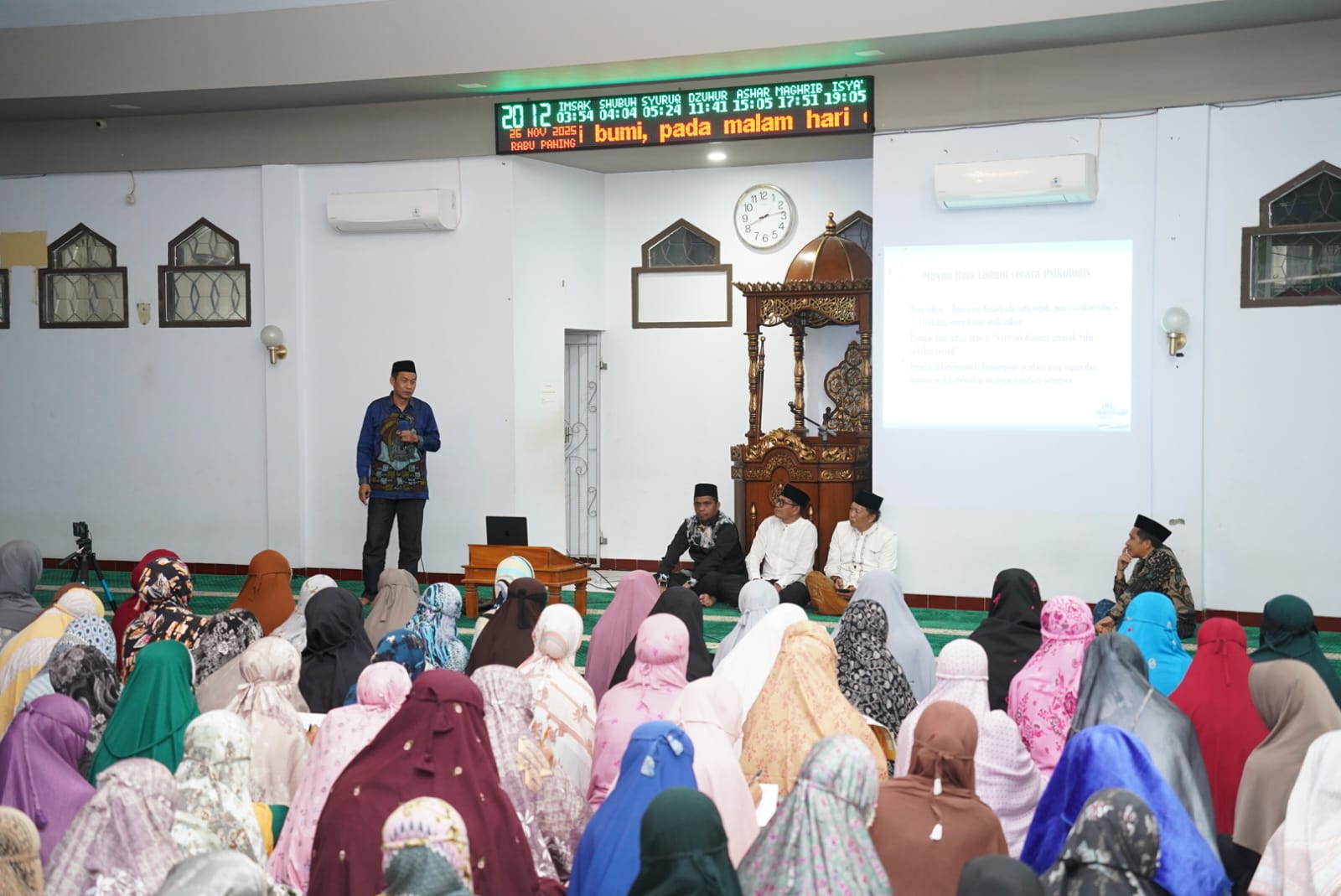 IAIN Kendari Gelar Kajian “Kecerdasan Laduniyah” Bersama Prof. Dr. Abdul Mujib