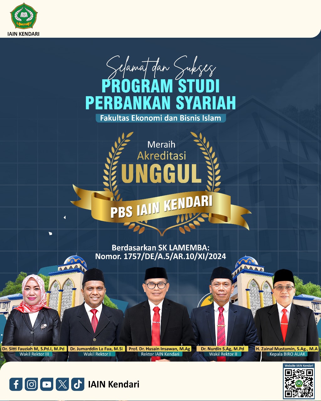 Program Studi Perbankan Syariah Raih Akreditasi Unggul