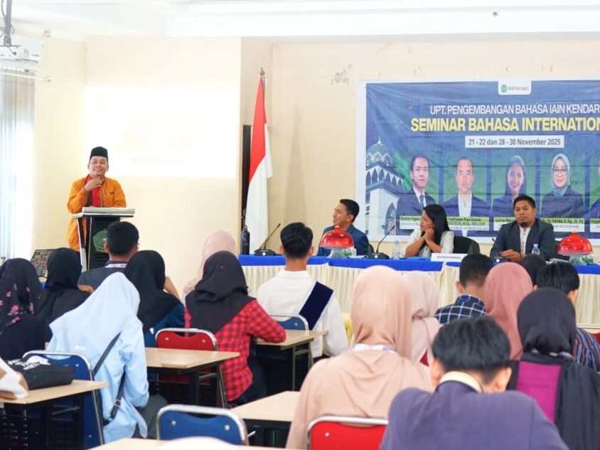 IAIN Kendari Hadirkan Narasumber dari 5 Negara pada Seminar Bahasa Internasional 2025