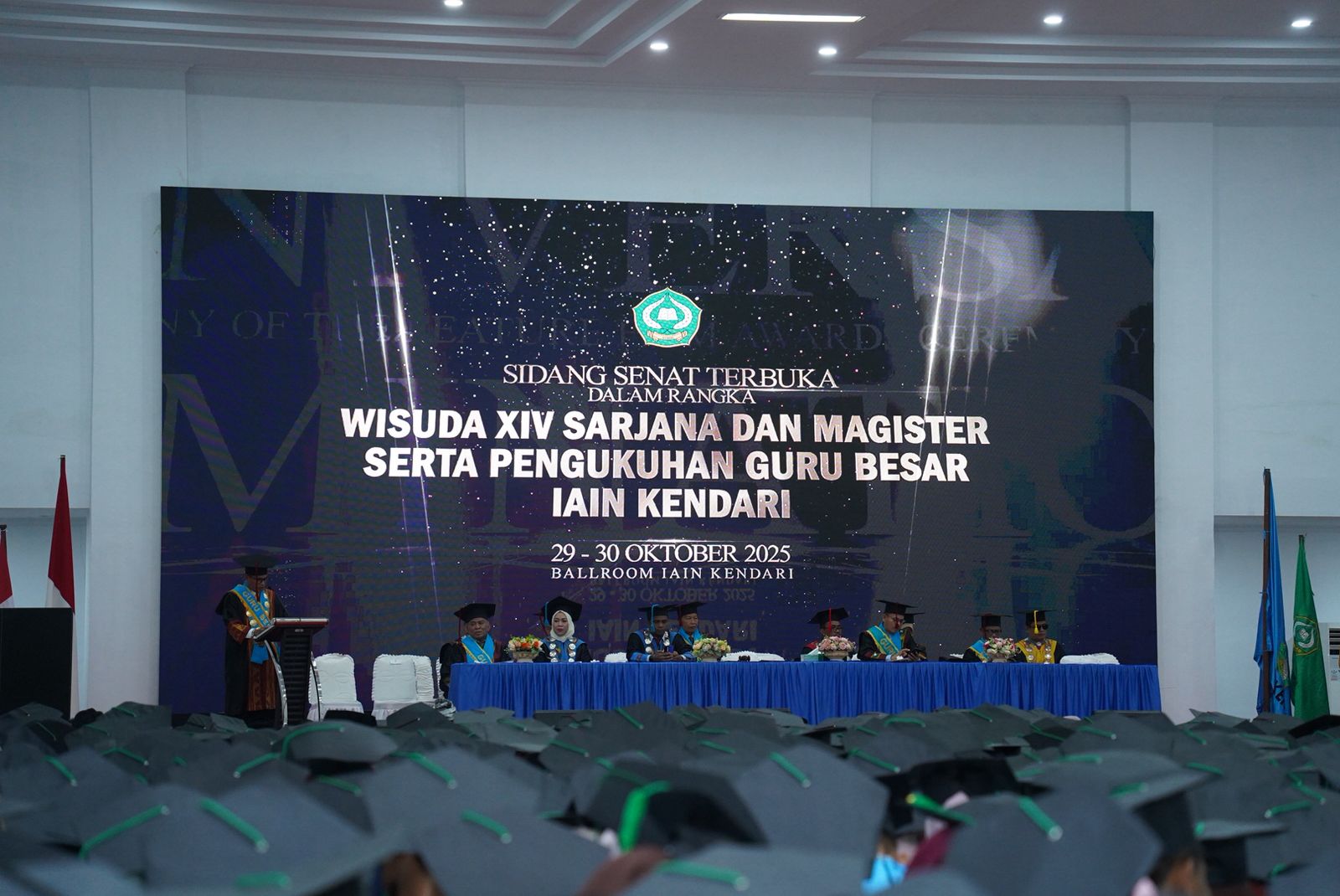 IAIN Kendari Gelar Wisuda ke XIV Diikuti 1.206 Wisudawan
