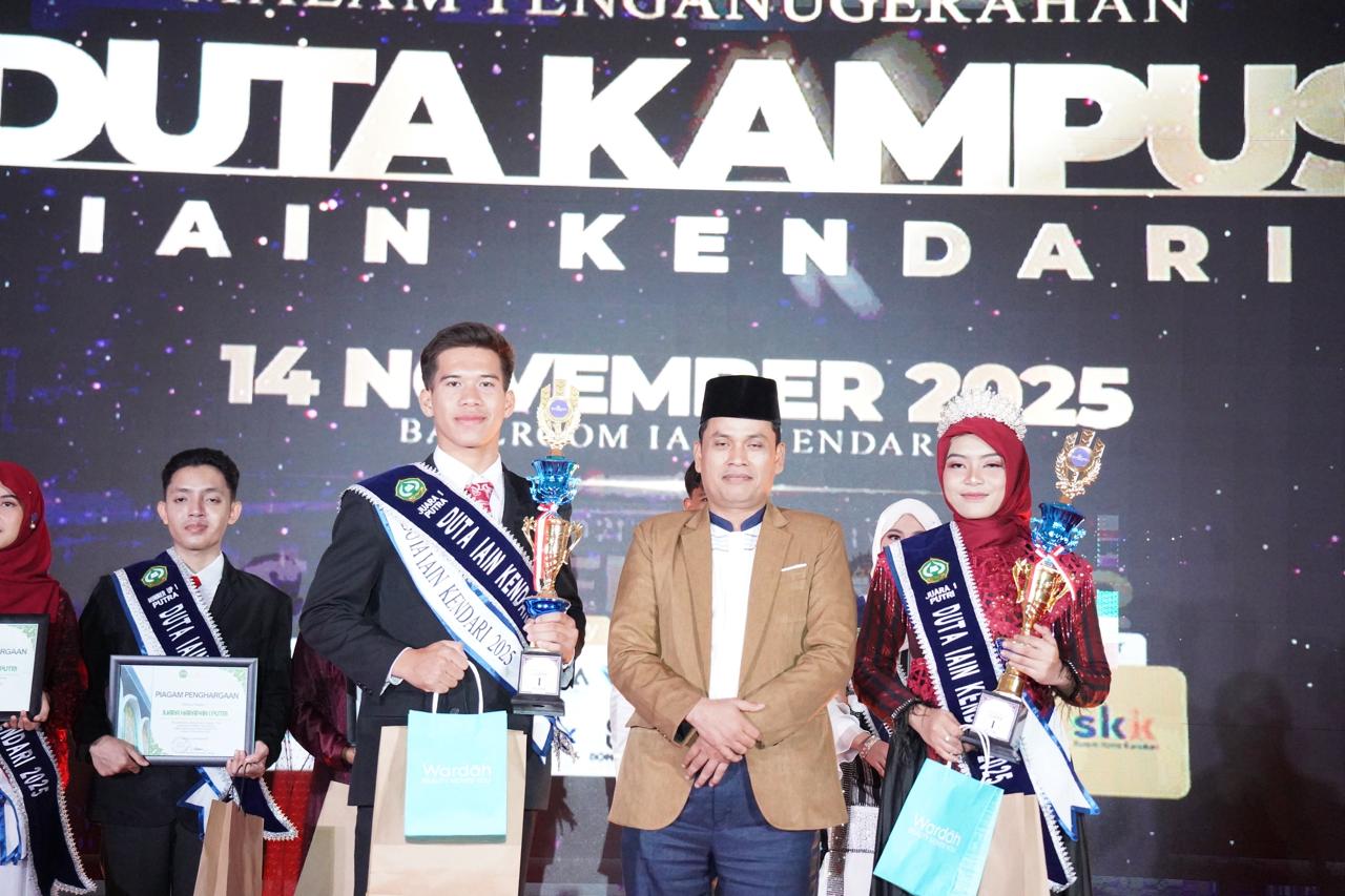 IAIN Kendari Gelar Malam Penganugerahan Duta Kampus 2025 