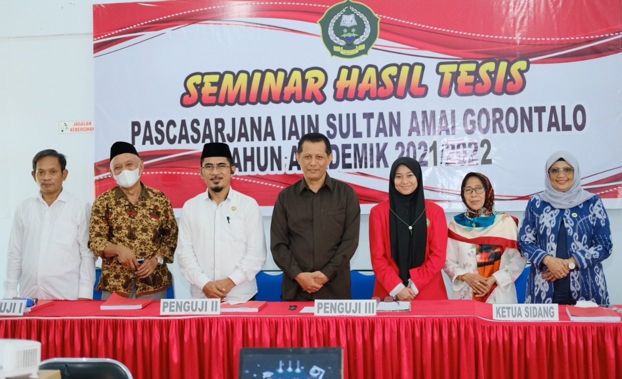 Usai Teken MoU, Rektor IAIN Kendari Didaulat Jadi Penguji Kehormatan Mahasiswa Pascasarjana IAIN Gorontalo