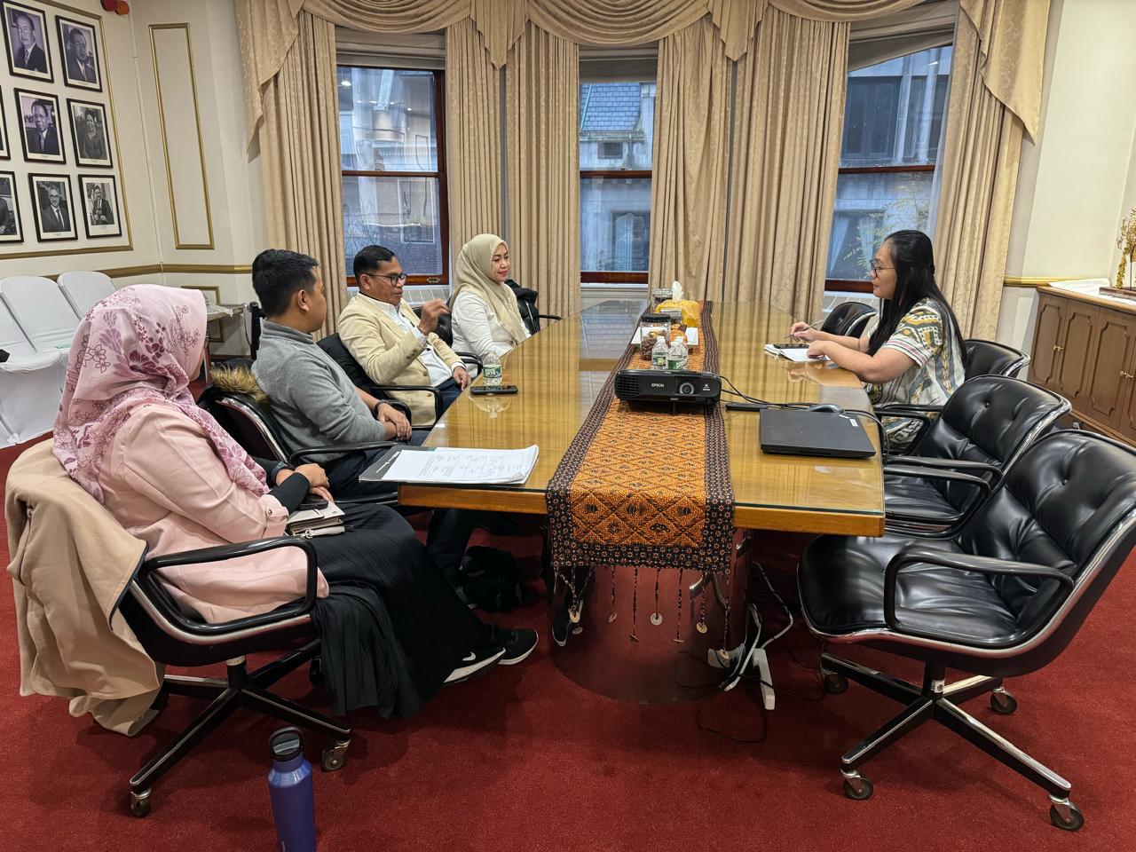 IAIN Kendari Rintis Kerja Sama dengan KJRI New York, Rektor Bahas Program Internasional