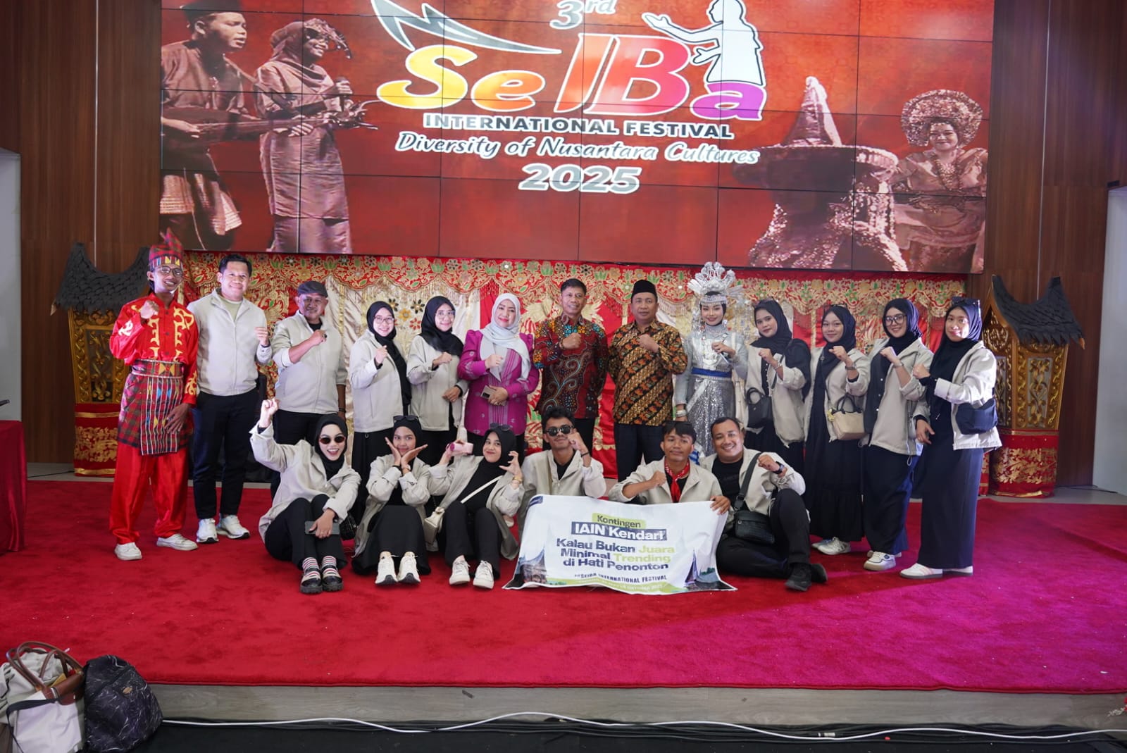 9 Mahasiswa IAIN Kendari Siap Unjuk Bakat di SeIBa International Festival 2025