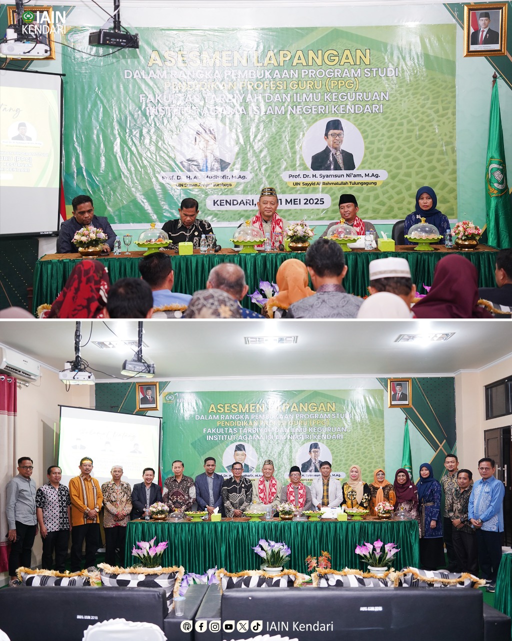 Buka Prodi Pendidikan Profesi Guru, IAIN Kendari Jalani Assessment Lapangan
