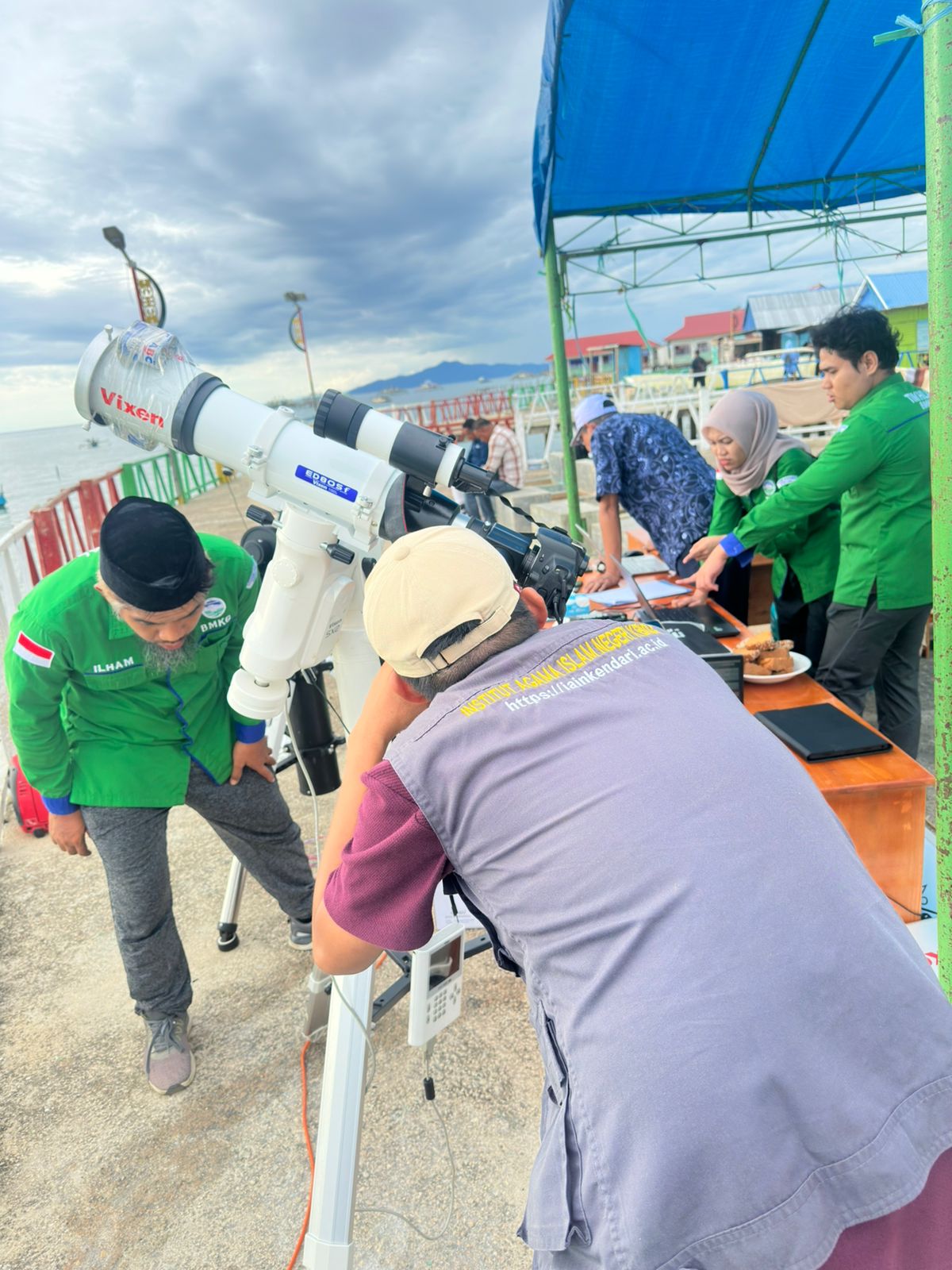 Rukyat Hilal 1 Ramadan 1447 H, Tim Laboratorium Ilmu Falak IAIN Kendari Bersinergi dengan BMKG dan Kemenag Sultra