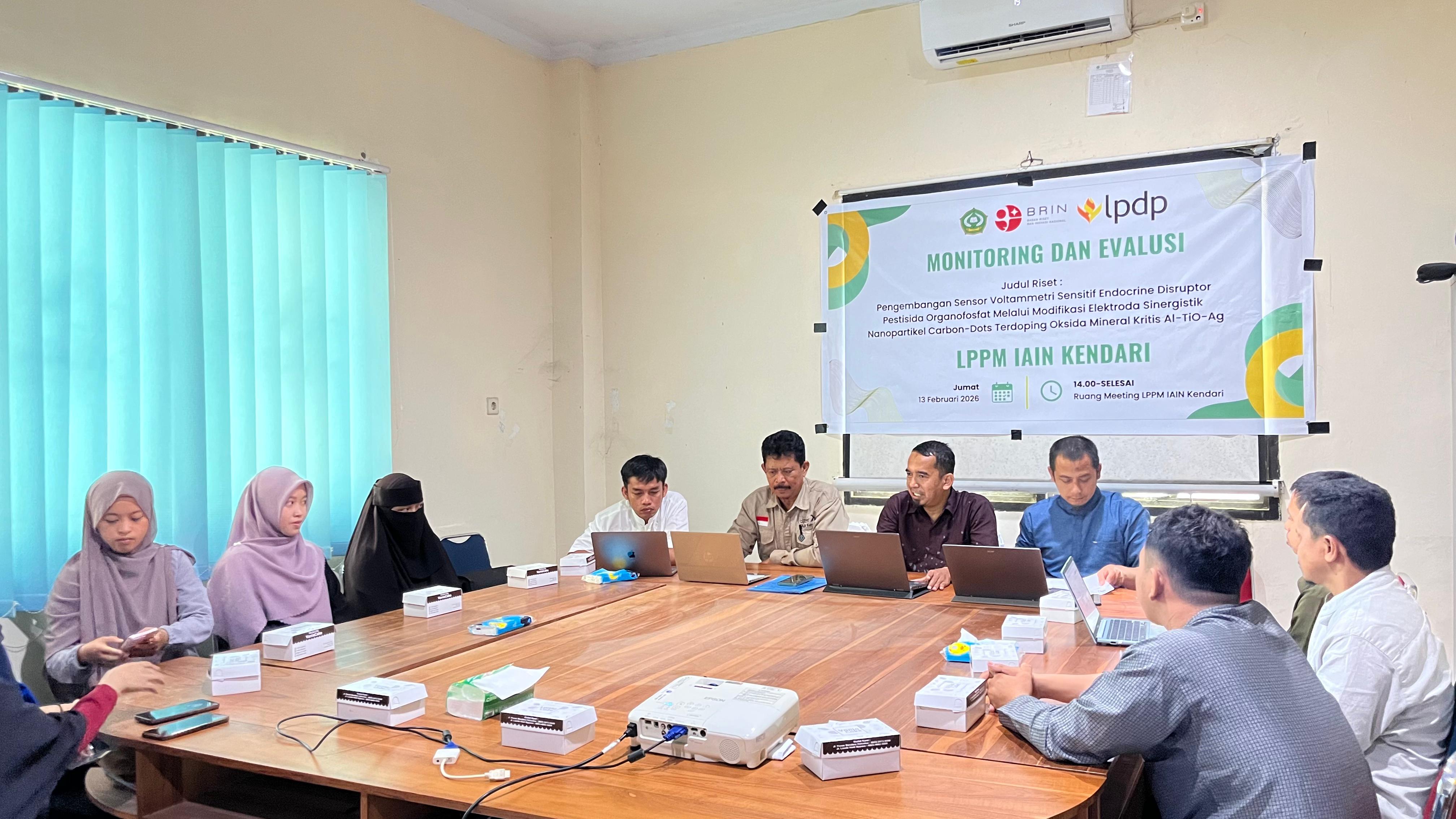 BRIN dan LPPM IAIN Kendari Kolaborasi Kembangkan Teknologi Sensor Elektrokimia Pangan