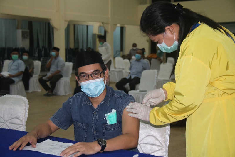 Kerjasama dengan Polda Sultra, IAIN Kendari Siap Laksanakan Vaksinasi untuk Mahasiswa