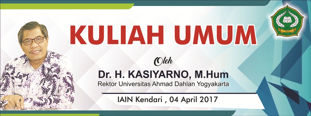 Kuliah Umum Dr. H. Kasiyarno, M.Hum